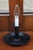 1970s 2 Shaker Early American Style Cherry Peg Rail Hurricane Wall Sconce Lights 34" For Sale - Image 4 of 12