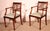 Tan Mahogany Armchairs in the style of Hepplewhite, 1890s, Set of 2 For Sale - Image 8 of 12