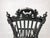 Italian Ebonized Oak Folding Armchair, 1800s For Sale - Image 12 of 15