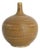 Small Mid-Century Scandinavian Modern Spherical Brown Stoneware Vase No. 19 7/11 75 by Gunnar Borg for Höganäs Keramik, 1960s For Sale