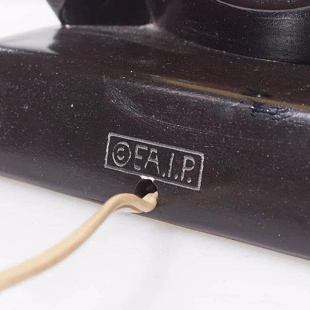 Frederic Weinberg Style f.a.i.p. Mid Century Figurative Table Lamps - Pair For Sale - Image 11 of 11