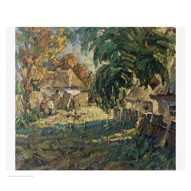 Alex Kalenyuk Summer Landscape, Impressionism oil painting Alex Kalenyuk Summer Landscape, Impressionism Original oil...