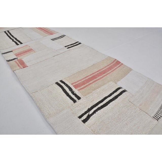 1960s Vintage Anatolian Hemp Runner Rug For Sale - Image 5 of 10