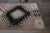 Colorful Pink Brown Red Runner Rug Vintage Turkish Oushak Wool Handmade Runner For Sale - Image 10 of 11