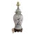 Late 20th Century Pierced Botanical and Bird Urn Table Lamp Including Finial For Sale