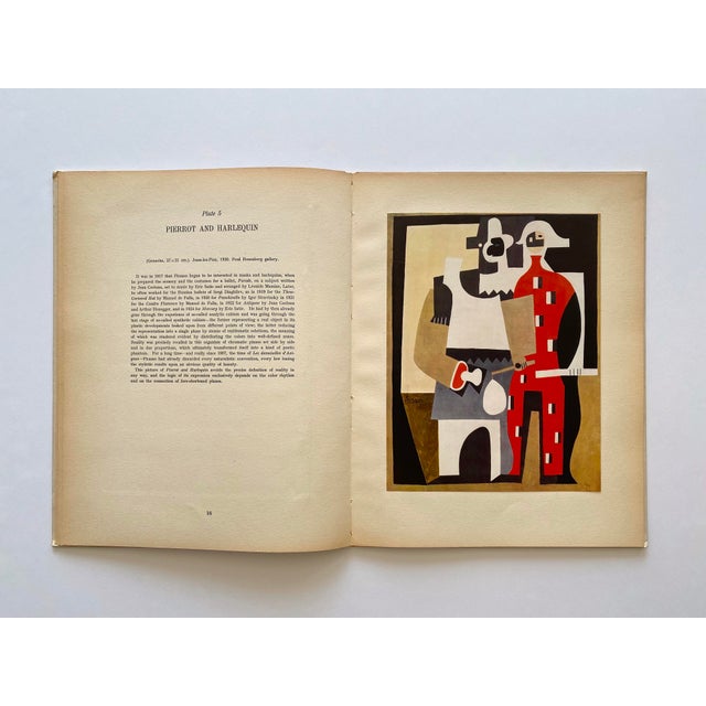 Paper Pablo Picasso Vintage 1954 First Edition Mid Century Modernist Lithograph Print Hardcover Art Book For Sale - Image 7 of 13