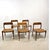 Danish Model 75 Diner Chairs by Niels Møller, 1960s, Set of 5 For Sale - Image 9 of 9