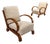 Art Deco Armchairs, 1930s, Set of 2 For Sale