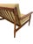 Elevate your living space with this stunning Mid-Century Modern walnut sofa and lounge chair set, beautifully restored to...