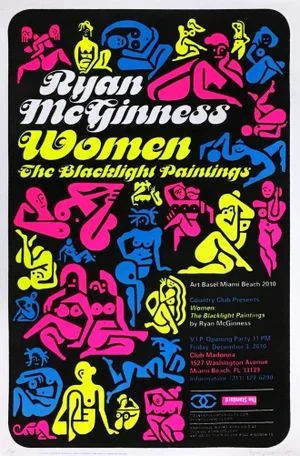 2010 Signed Ryan McGinness Screenprint
