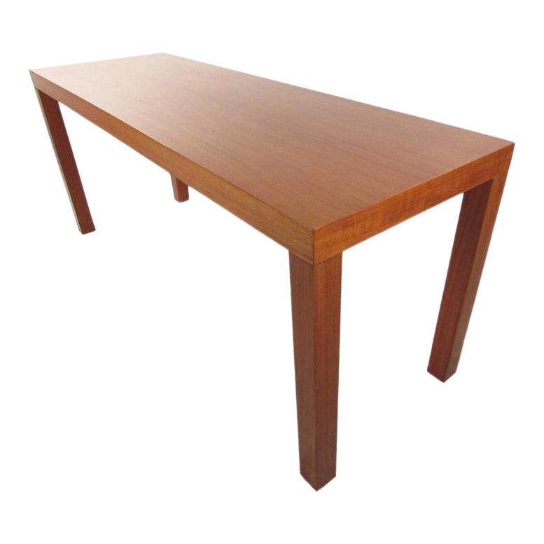 Vintage Modern Style Natural Wood Finish Console Table Chairish