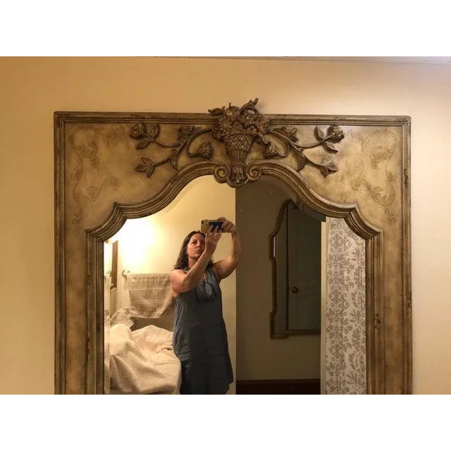 Large Oversized Trumeau Style Mirror by Domain For Sale - Image 12 of 13