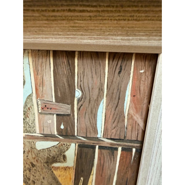 Paint Steven Louis Ball Original Painting, Framed For Sale - Image 7 of 12