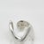 Silver Modernist Georg Jensen Sterling Silver Ring Model No. A 77 C by Ole Ishøj For Sale - Image 8 of 9