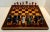 Chess Checker Board with Hand Crafted Ceramic Chess Pieces For Sale In Los Angeles - Image 6 of 12
