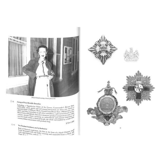 The Diana Vreeland Collection of Fashion Jewelry 1987 Sotheby's New York For Sale - Image 4 of 10