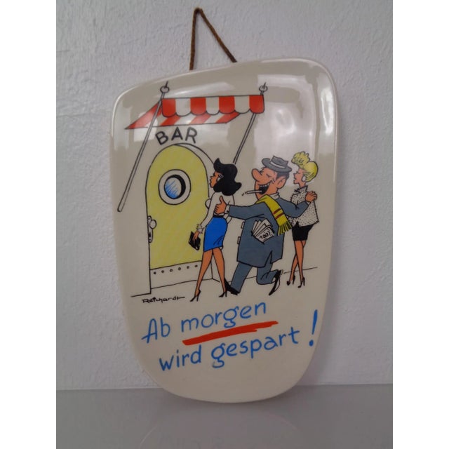 1960s Ceramic Mural by W.Goebel, Germany, 1961 For Sale - Image 5 of 18