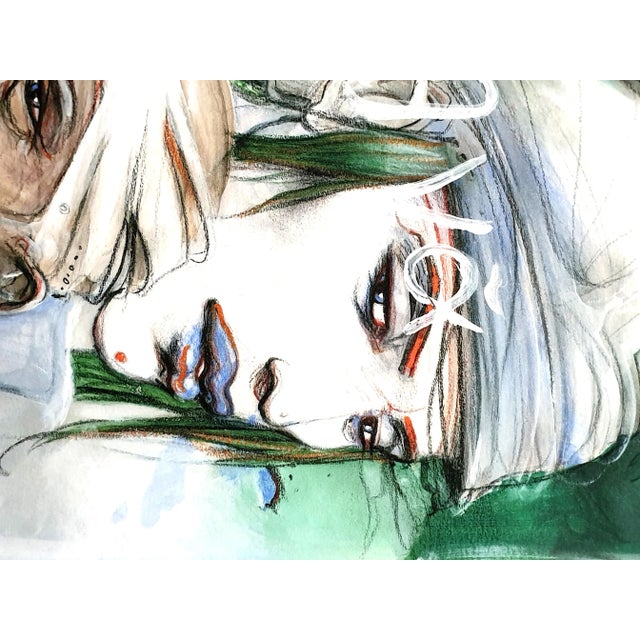 Early 21st Century Enki Bilal - Athena - Original Lithograph 2012 For Sale - Image 5 of 7