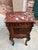 Antique French Nightstand Cabinet Marble Top Louis XV Carved Walnut C1890 For Sale In Dallas - Image 6 of 18