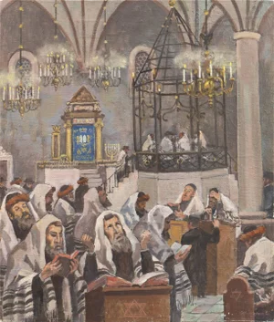 'Polish Orthodox Judaica' by Mieczyslaw Watorski, Circa 1950