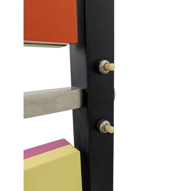 Green Vintage Floor Lamp with Tilting Lights, 1970s For Sale - Image 8 of 12