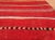 Vintage Moroccan Berber Kilim Rug in Burgundy, Pink and Orange Stripes 1960s For Sale - Image 11 of 12