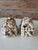 Coastal Pair of Vintage Shell Encrusted Velvet Lined Trinket or Ring Boxes For Sale - Image 3 of 11