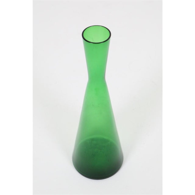 Holmegaard Large Handcrafted Winston Vase by Per Lütken for Holmegaard, 1950s For Sale - Image 4 of 8