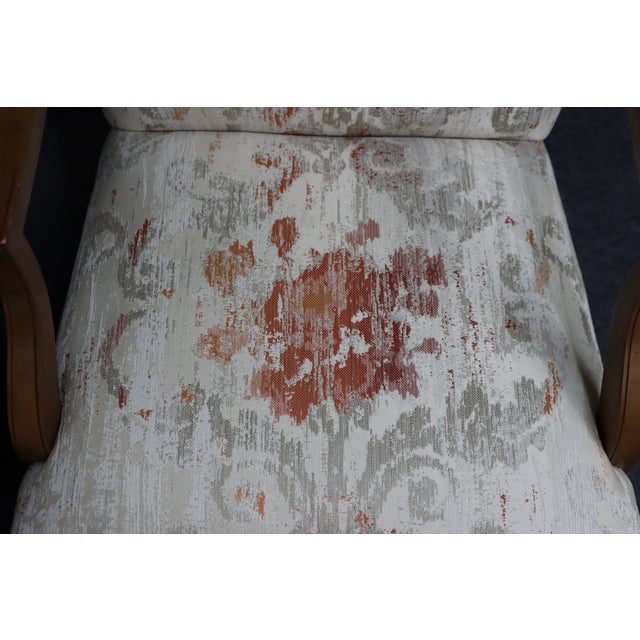 Ethan Allen Cherry Lolling Chairs- Pair For Sale - Image 9 of 17