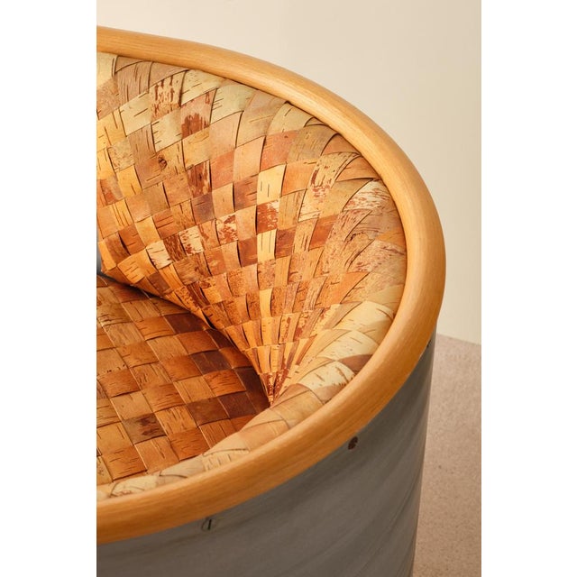 Gray Aluminium Chair by Mats Theselius for Källemo, 1990s For Sale - Image 8 of 11