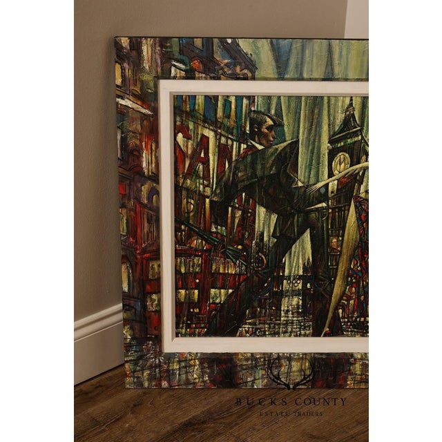Andrei Protsouk Hand-Embellished Print, 'Snowboard Lovers' For Sale - Image 9 of 17