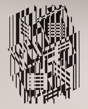 Victor Vasarely, AFA, Lithograph