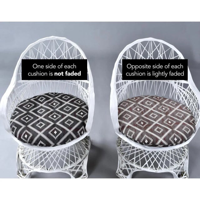 Restored Russell Woodard Vintage Spun Fiberglass Outdoor Dining Set For Sale - Image 12 of 12