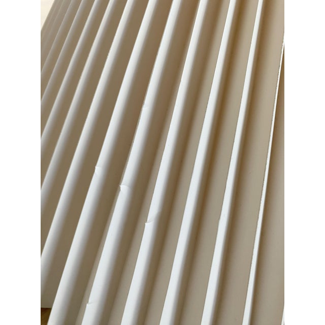 Sakura Table Lamp with Le Klint Cream Shade by Michael Bang for Holmegaard, Denmark, 1980s For Sale - Image 13 of 14