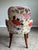 Baker Furniture Company Pair of Late 20th Century Baker Furniture Floral Accent Lounge Chairs For Sale - Image 4 of 6