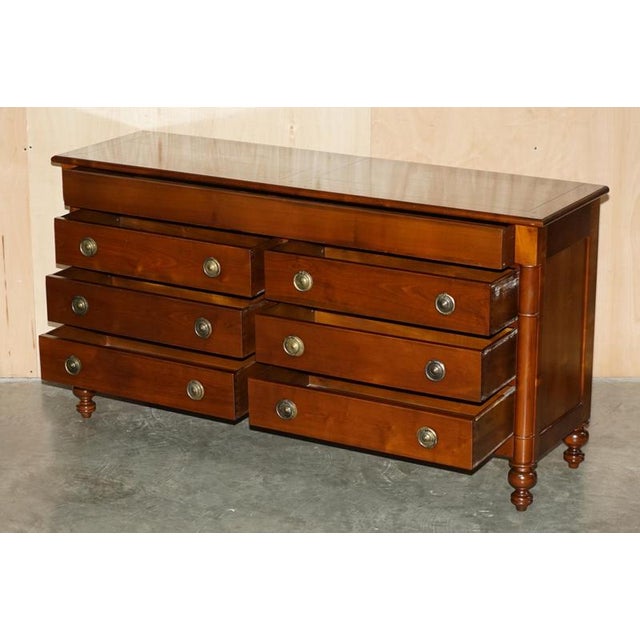 Vintage Grange Paris Cherry Wood Sideboard Bought from Harrods London For Sale - Image 17 of 18