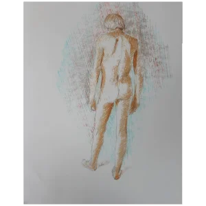 Faralla Nude Drawing, 1980