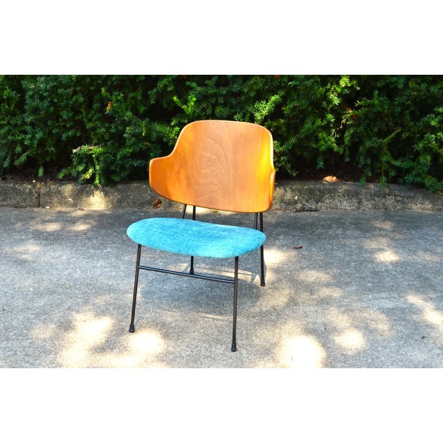 Danish Modern Penguin Lounge Chair Designed by Ib Kofod-Larsen for Selig For Sale - Image 9 of 15