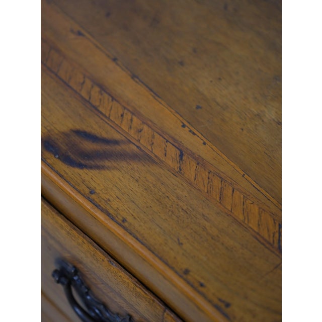 Italian Continental 19th Century Inlaid 3 Drawer Olivewood Chest For Sale - Image 12 of 16