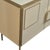 Not Yet Made - Made To Order Italian Sideboard in Ivory Glass and Brass from Justfurnituress SRL, Set of 2 For Sale - Image 5 of 13