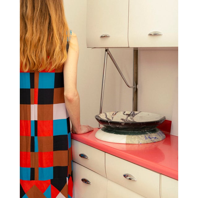 Modern Modern Italian Centerpiece Marble Designed by Arthur Arbesser For Sale - Image 3 of 12