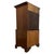 Antique English Oak Chest-on-Chest Tallboy with Brass Handles For Sale - Image 11 of 14