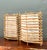 Late 20th Century Vintage Stacked Bamboo Lantern Lamps - A Pair For Sale - Image 5 of 12