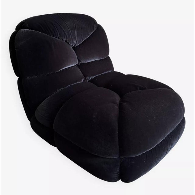 Blue Lago Chaise Lounges by Marc Held for Atelier Dunlopillo 1970, Set of 2 For Sale - Image 8 of 8