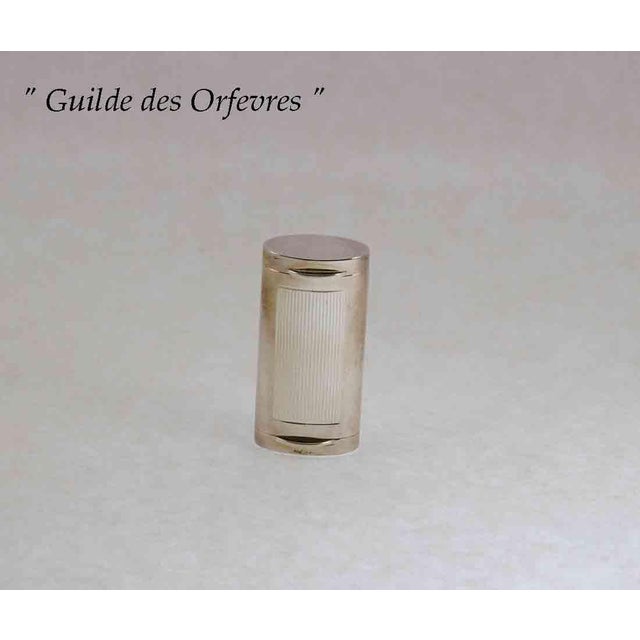 1990s Sterling Silver Double Pill Box, Oval For Sale - Image 15 of 15