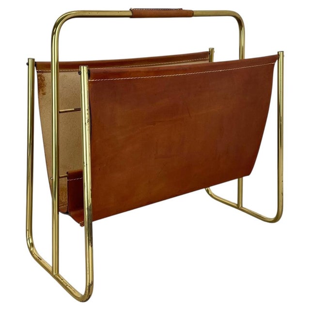 Article: Magazine rack Design: Carl Auböck, 1950s Producer: Auböck Workshop Vienna, Austria Origin: Austria Age: 1950s...