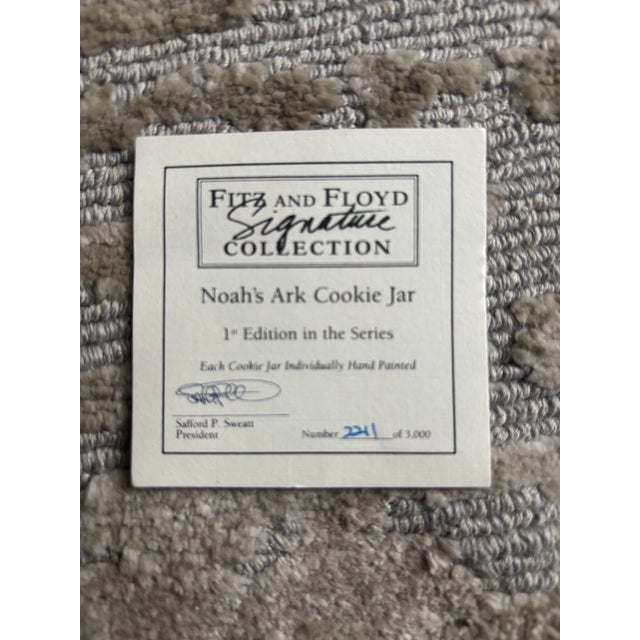 Fitz & Floyd Ceramic Noah's Ark For Sale - Image 18 of 18