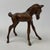 Vintage Grand Wood Mahogany 4.5" Carved Arabian Horse Colt Filly Foal 3d Equine Art For Sale - Image 4 of 11