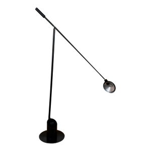 Robert Sonneman for Kovacs Feather Floor Lamp, Black