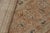 Textile Vintage Tabriz Persian Rug in Beige-Brown and Pink Herati Floral Pattern For Sale - Image 7 of 7